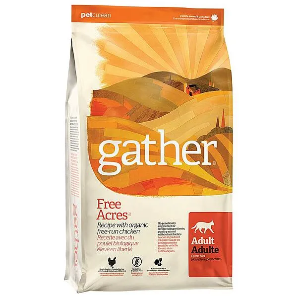 4 Lb Petcurean Gather Free Acres Chicken Cat (6 Per Bale) - Health/First Aid